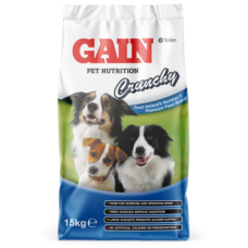 GAIN CRUNCHY  DOG FOOD15KG