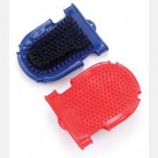 Dual Purpose Bristle Back Grooming Mitt