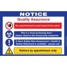 Quality Assurance Sign