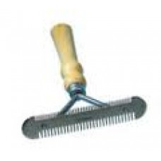 Metal Currycomb Double Sided